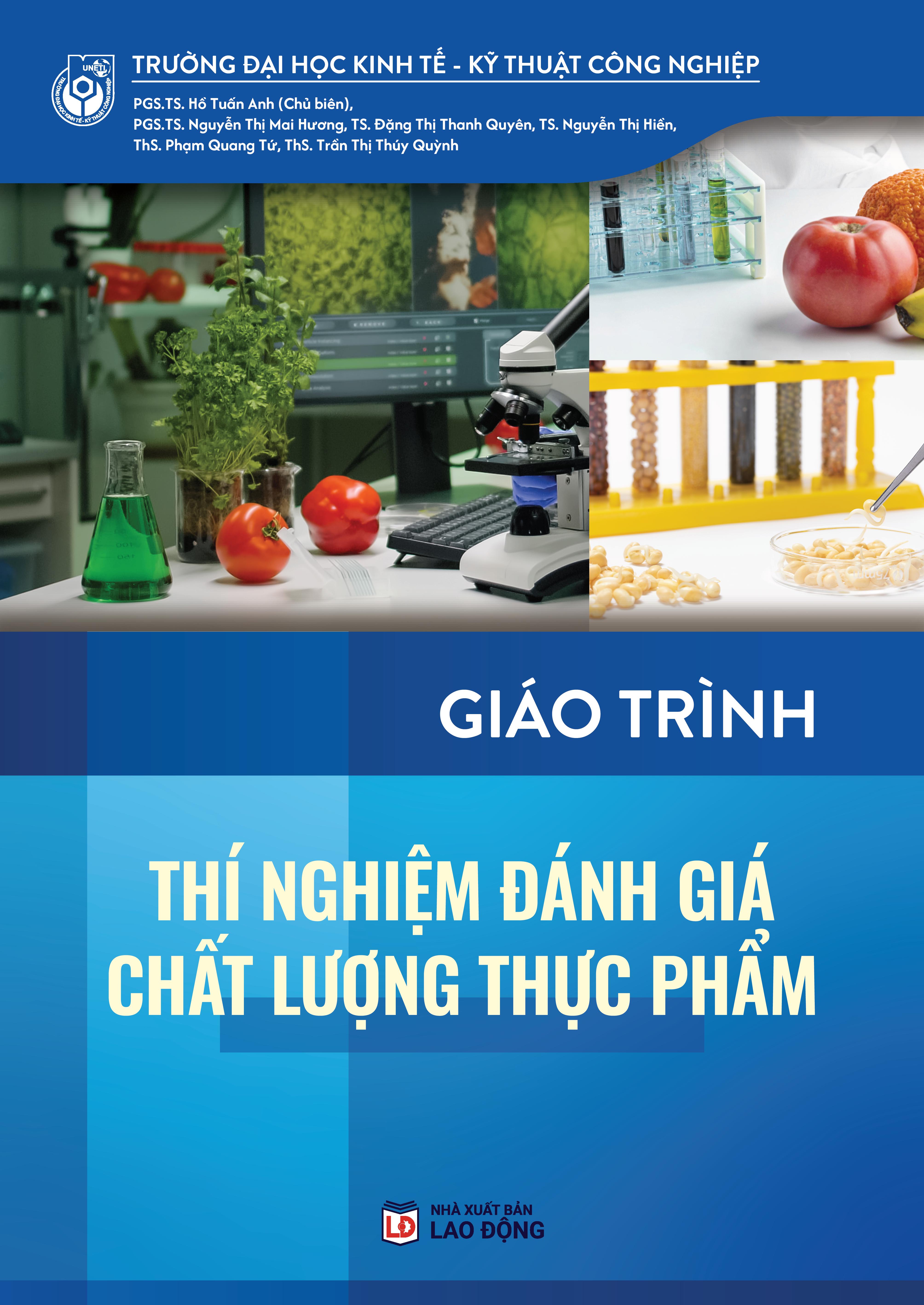 Giáo trình: Thí nghiệm đánh giá chất lượng thực phẩm