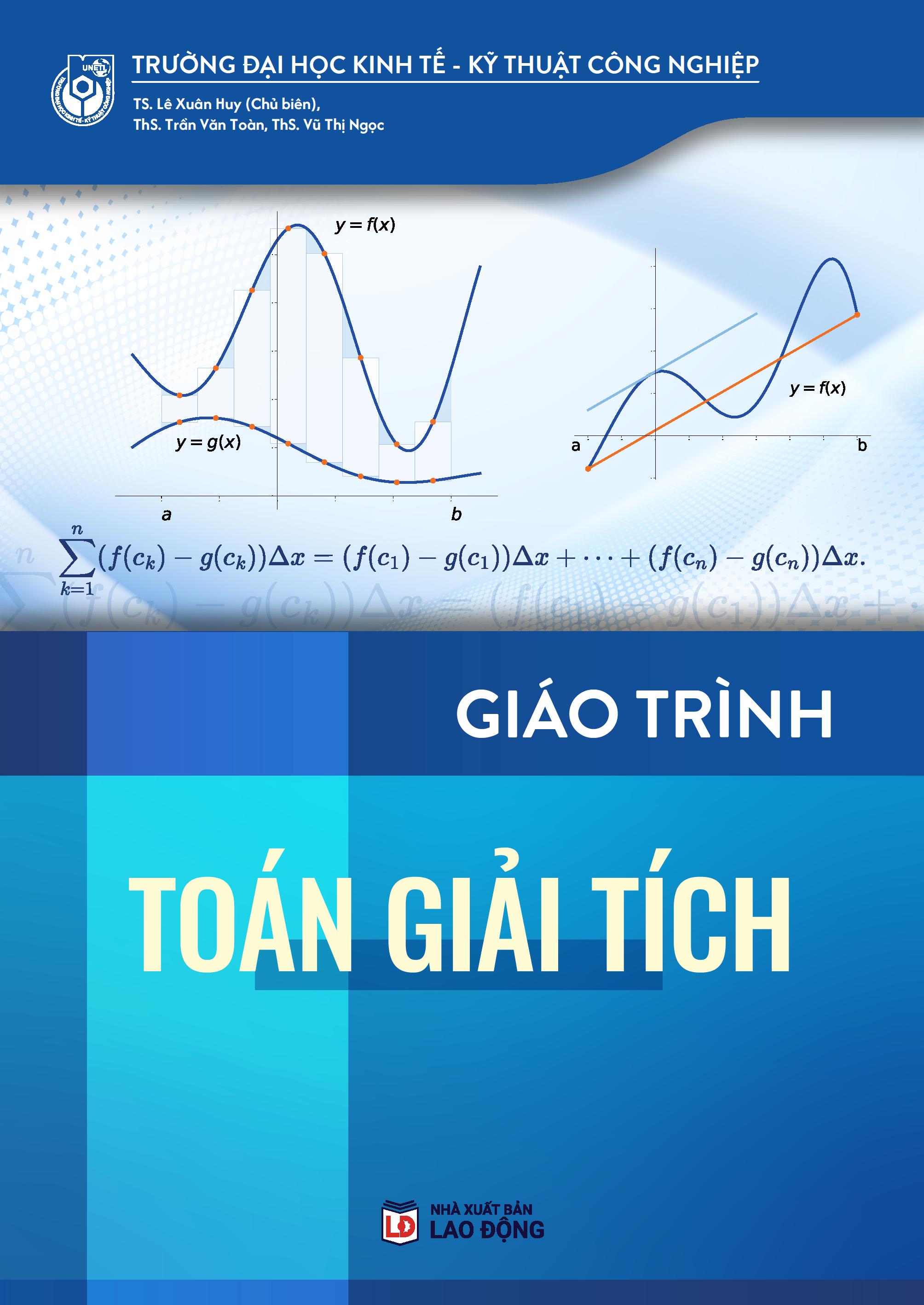 Giáo trình: Toán giải tích