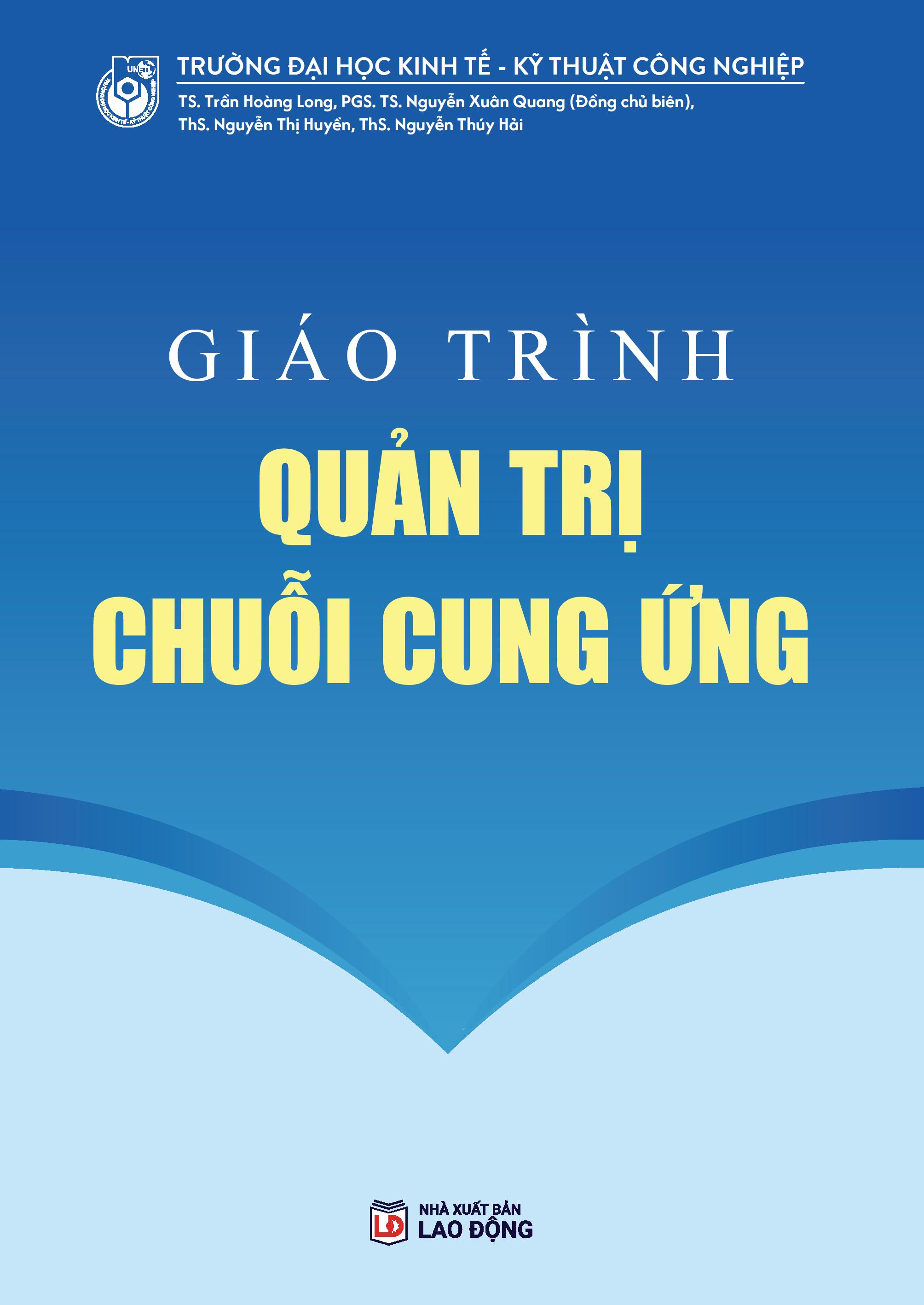 Giáo trình: Quản trị chuỗi cung ứng
